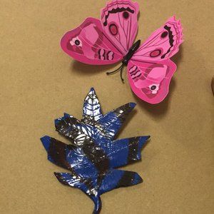 Exclusive Leaf Bohemian Vintage Rare One of a Kind Handmade Pin/Brooch/Pendant